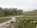 Trail at Antelope Island State Park, Salt Lake City, Utah